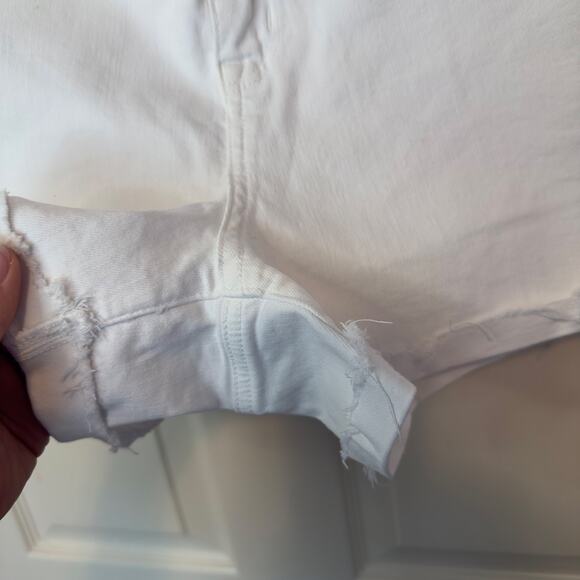 NWT American Eagle Next Level Stretch High V-Rise Shortie Size 20 White Summer - Picture 10 of 13